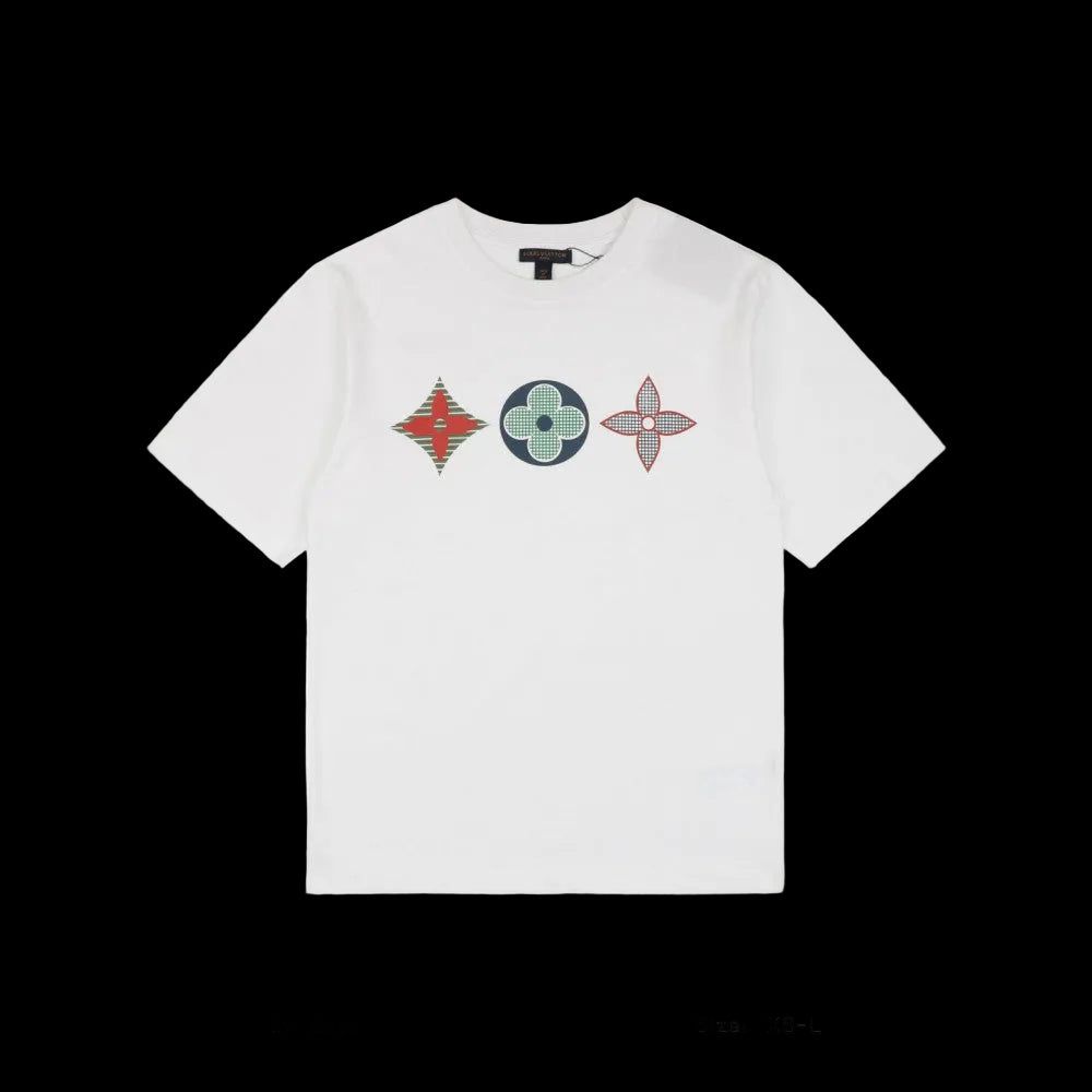 Multicolor Monogram printed tee-shirt