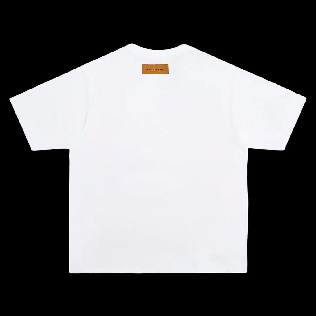 Louis Vuitton Rainbow Print T-shirt White Lechoso