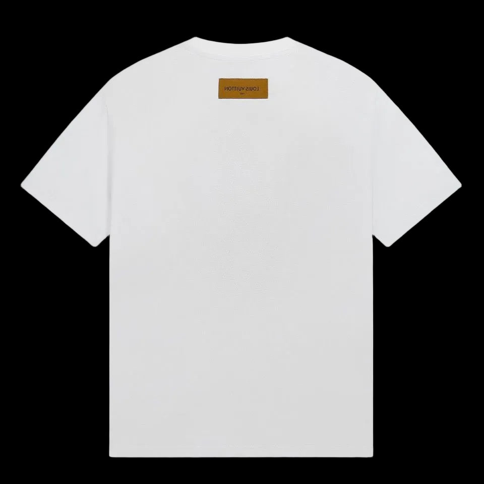 Louis Vuitton Intarsia Jacquard Duck Short Sleeved Crewneck