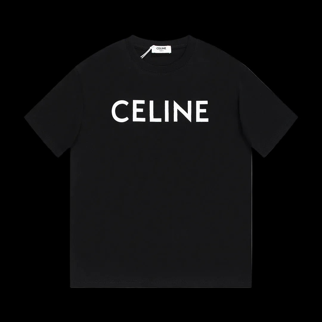 CELINE LOOSE T-SHIRT IN COTTON JERSEY