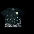 AMIRI Black Bandana Bleach T-Shirt