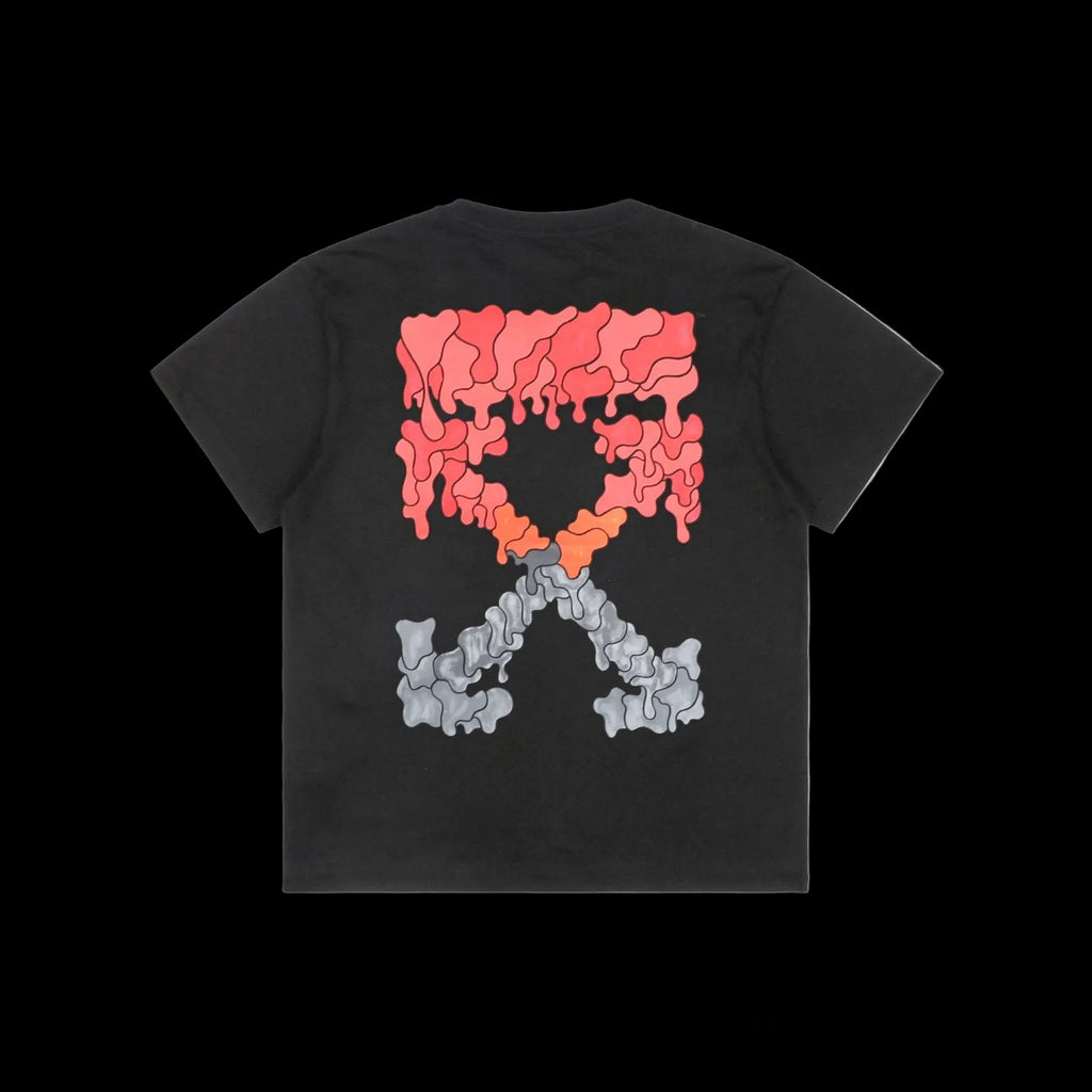Off-White Red Marker Over Tee 'Black'