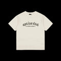 BALENCIAGA BACK MEDIUM FIT T-SHIRT IN CREAM