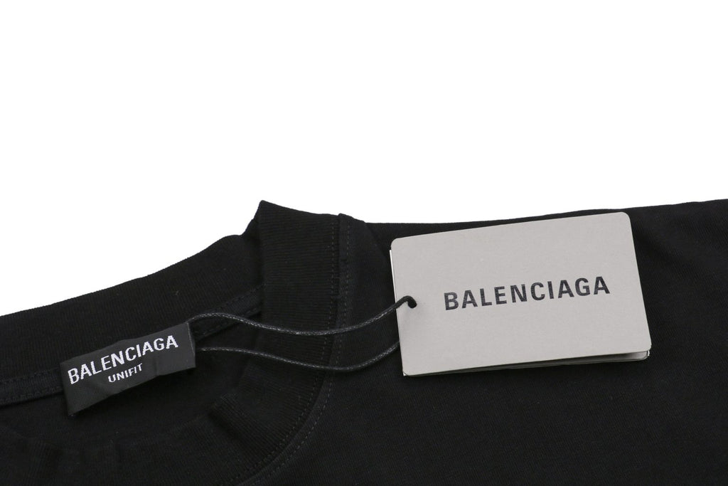 Balenciaga Medium Fit T-Shirt 'Black/White'