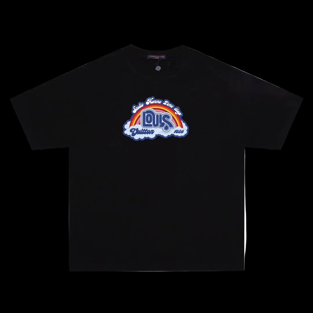 Louis Vuitton Black Print T-Shirt