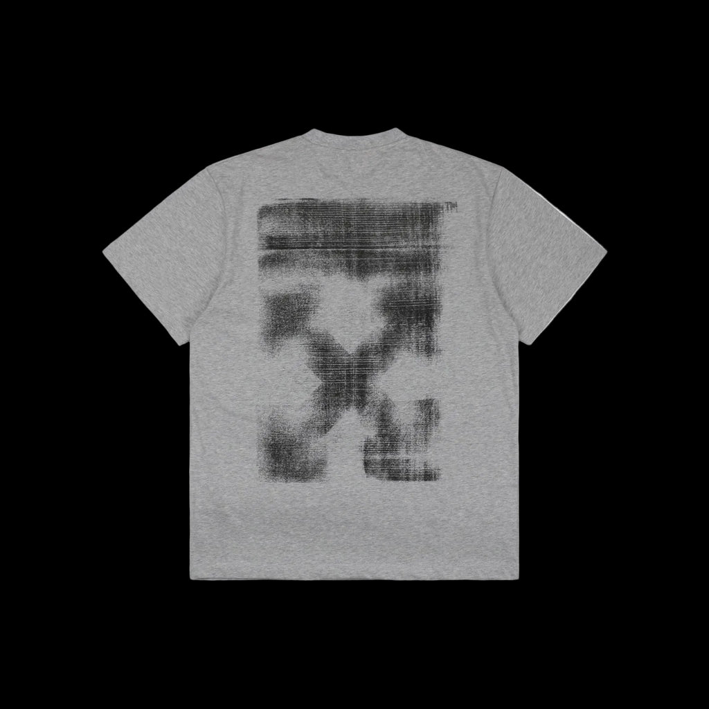 Off-White Jumbo Arrow Oversized Melange Grey T-Shirt