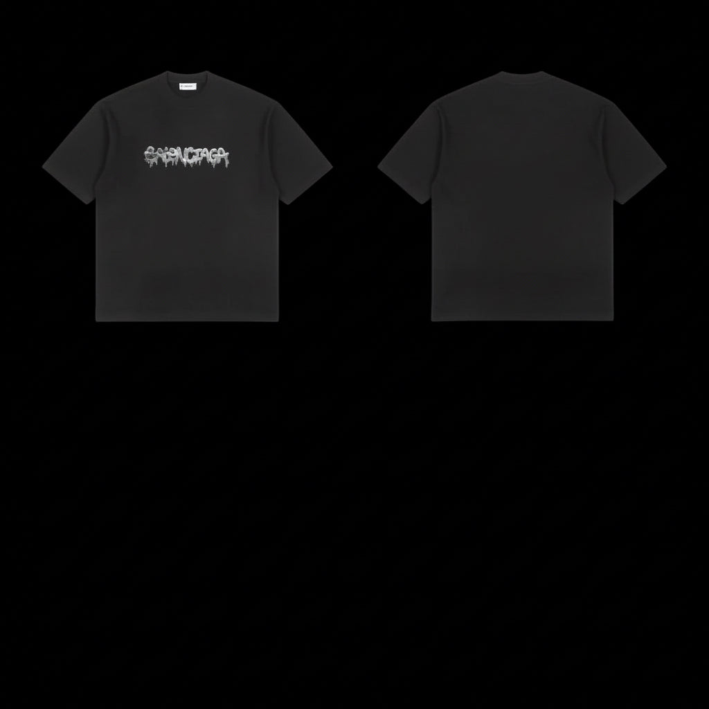 Balenciaga Medium Fit T-Shirt 'Black'