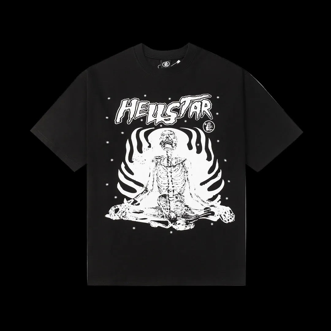HellstarStudios Inner Peace T-Shirt 'Faded Black'