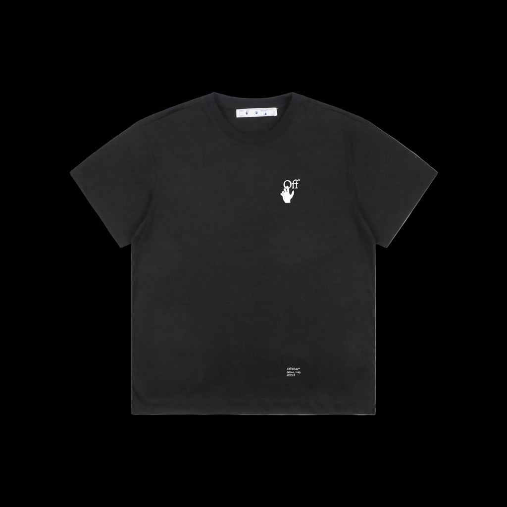 Off-White Caravag Arrow Over Short-Sleeve Tee 'Black'