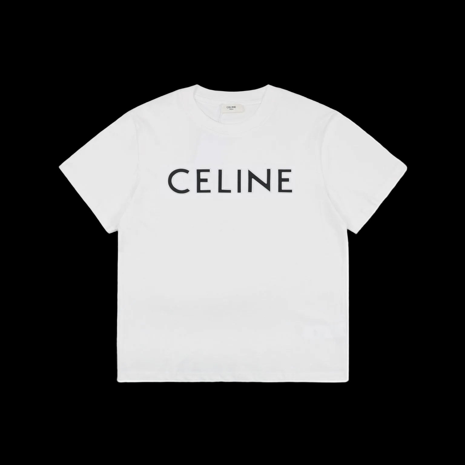CELINE LOOSE T-SHIRT IN COTTON JERSEY
