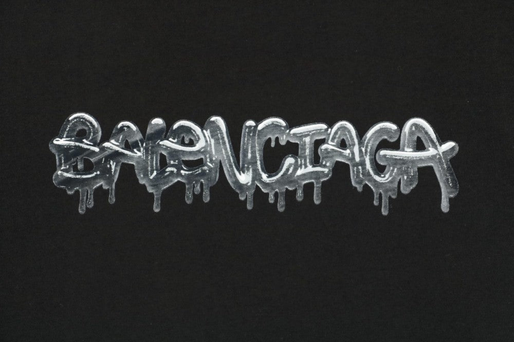 Balenciaga Medium Fit T-Shirt 'Black'