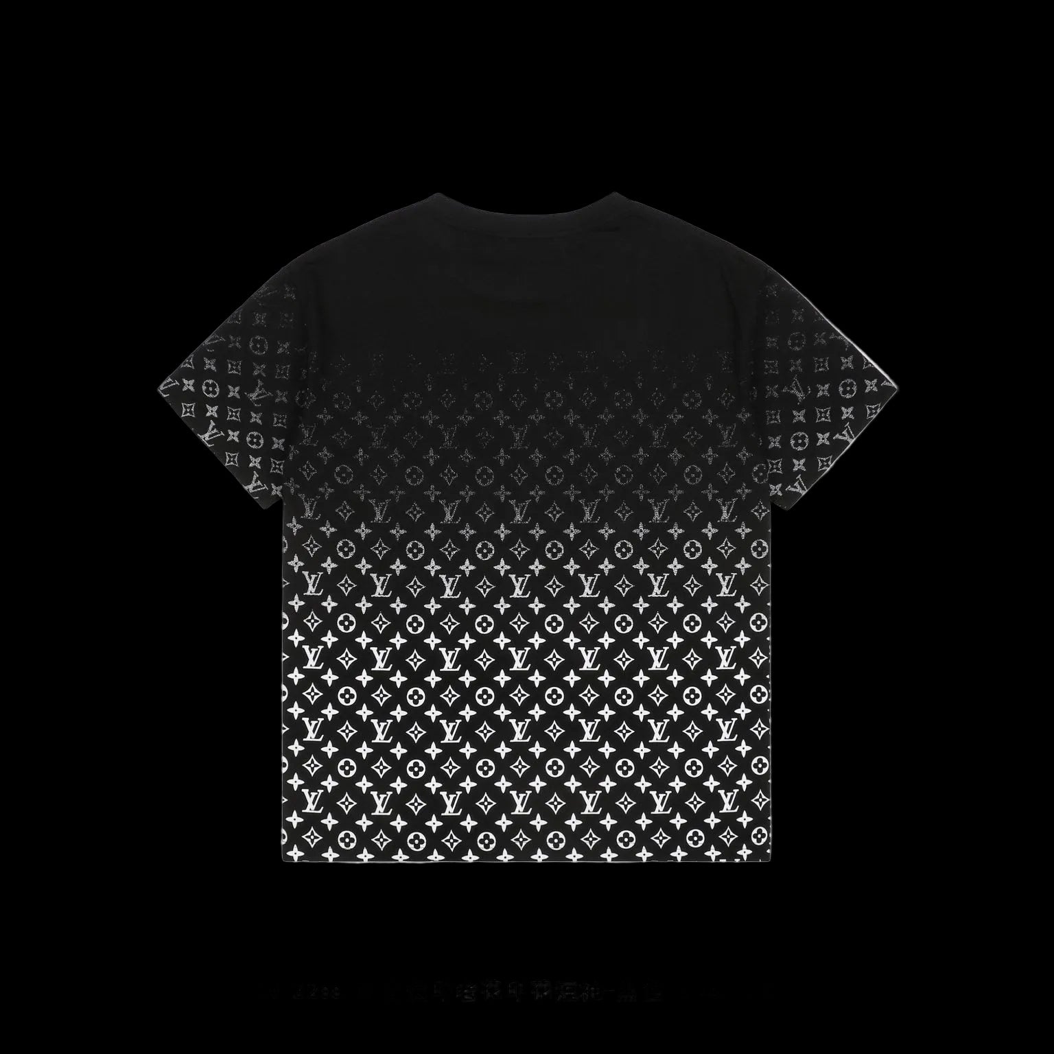 Louis Vuitton LVSE Monogram Gradient T-shirt in white/black