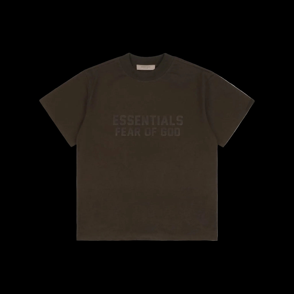 Fear of God Essentials Kids Short-Sleeve Tee 'Off Black'
