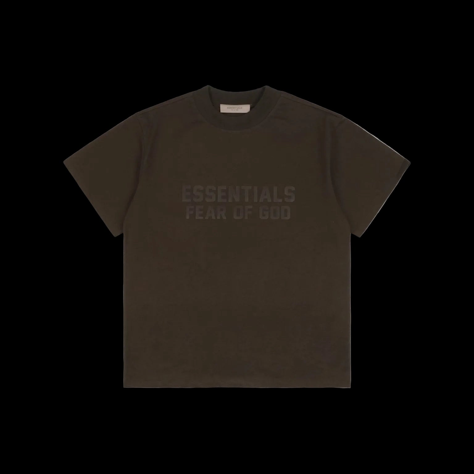 Fear of God Essentials Kids Short-Sleeve Tee 'Off Black'