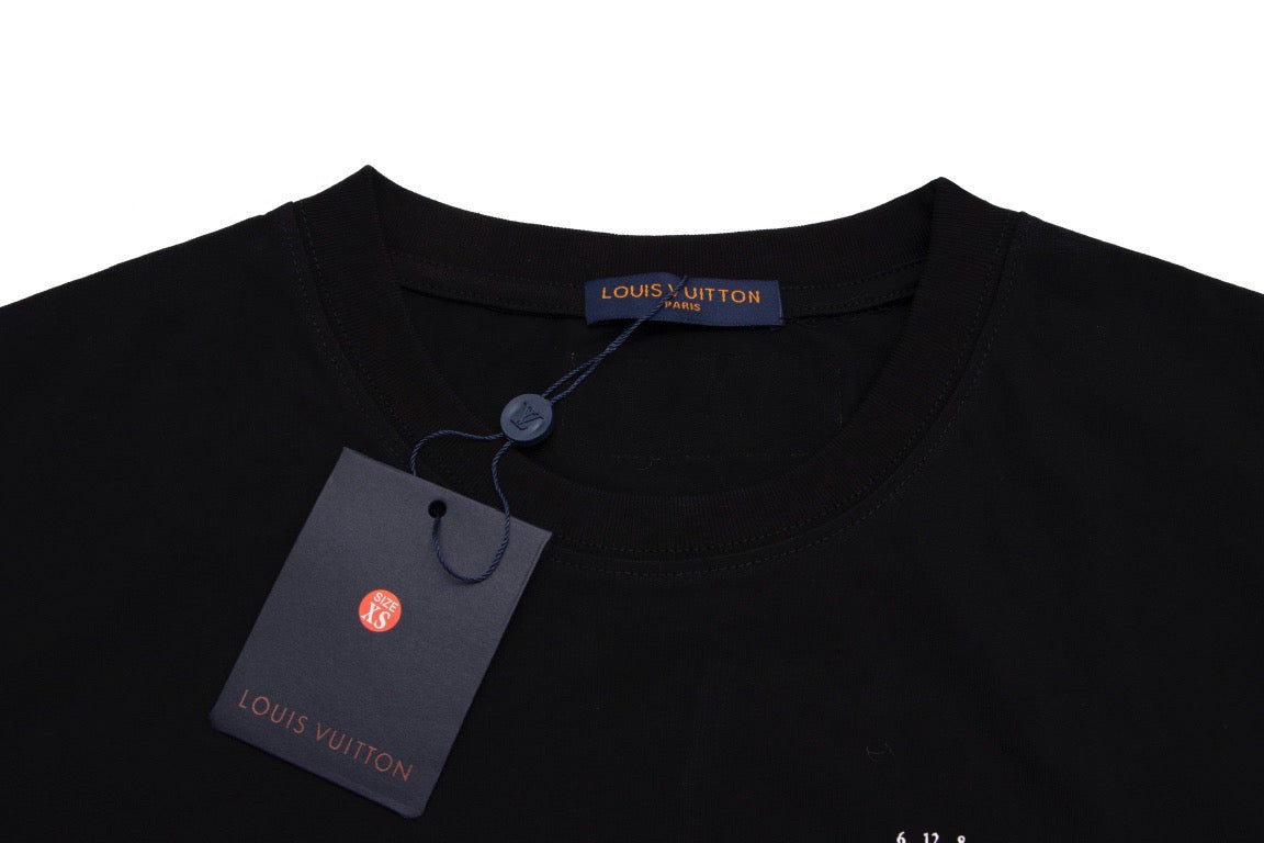 Louis Vuitton Black Print T-Shirt