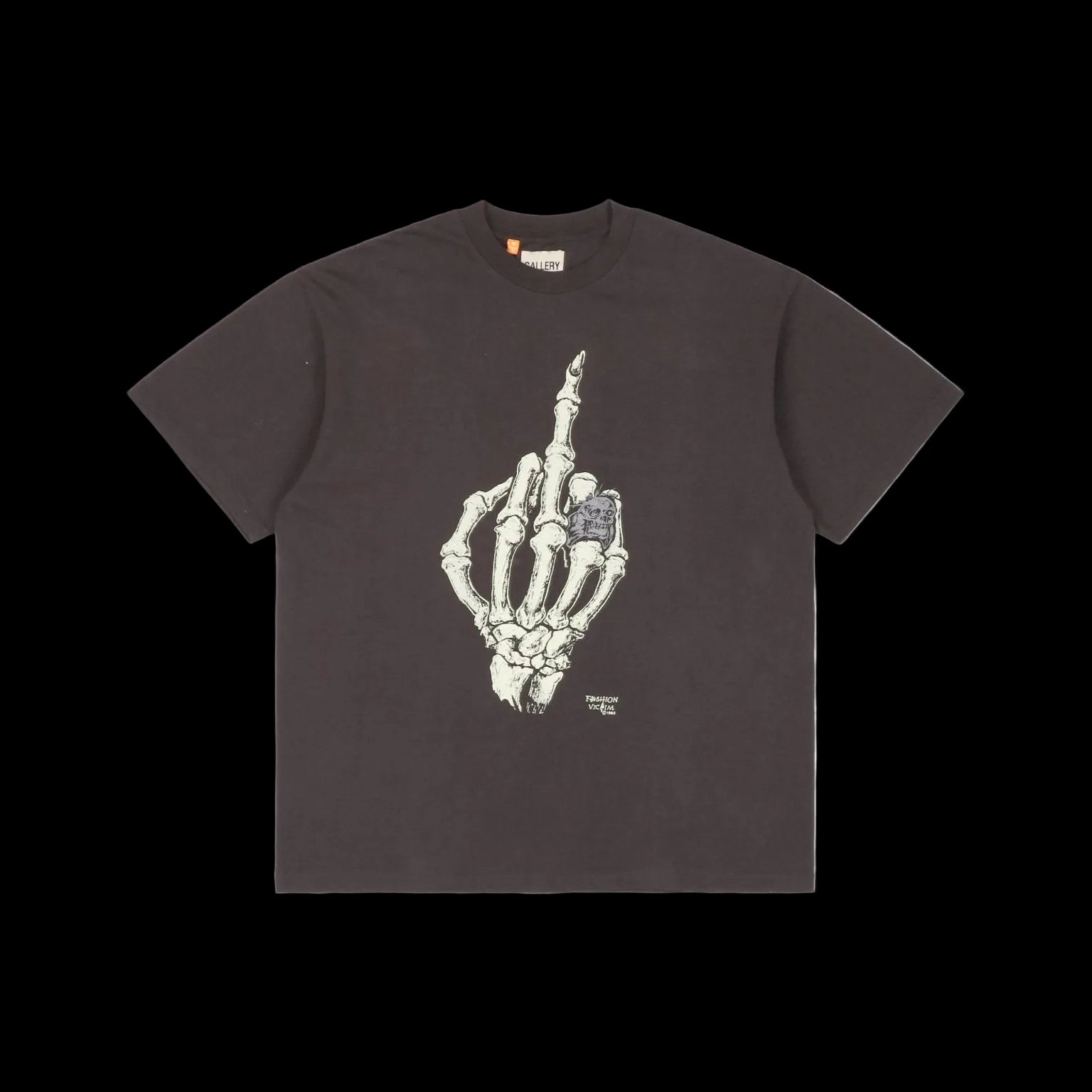 GALLERY DEPT SKULL FINGER TEE
