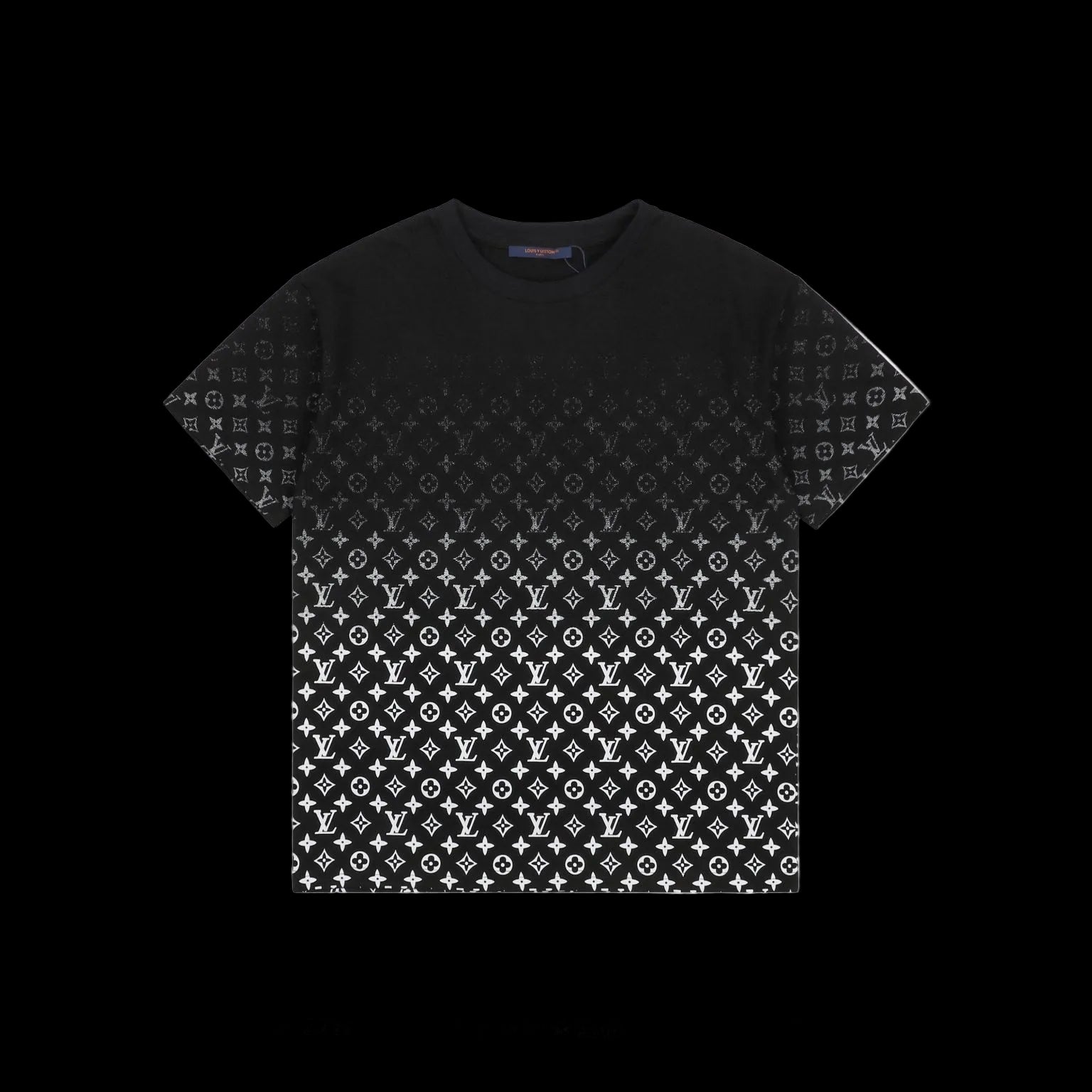 Louis Vuitton LVSE Monogram Gradient T-shirt in white/black