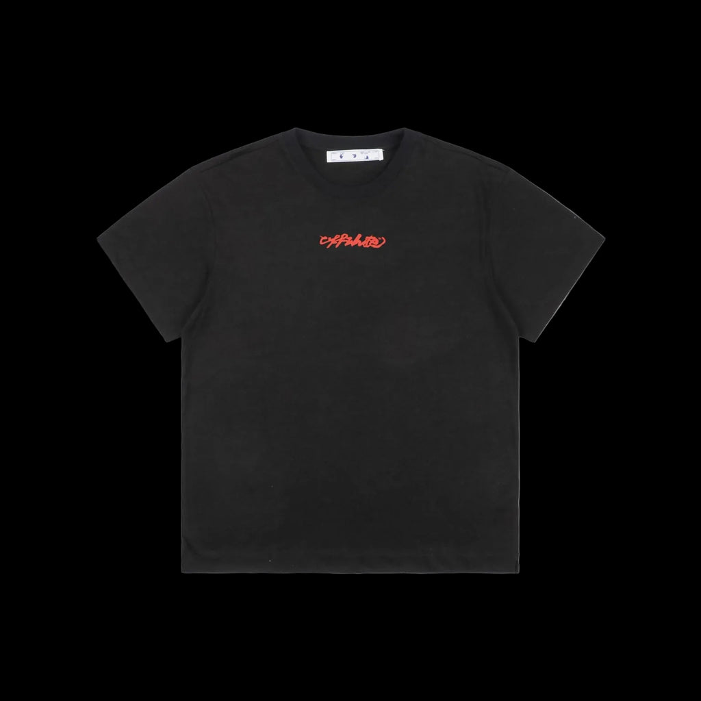 Off-White Arrow On Canvas Short-Sleeve Over Tee 'Black/Multicolor'