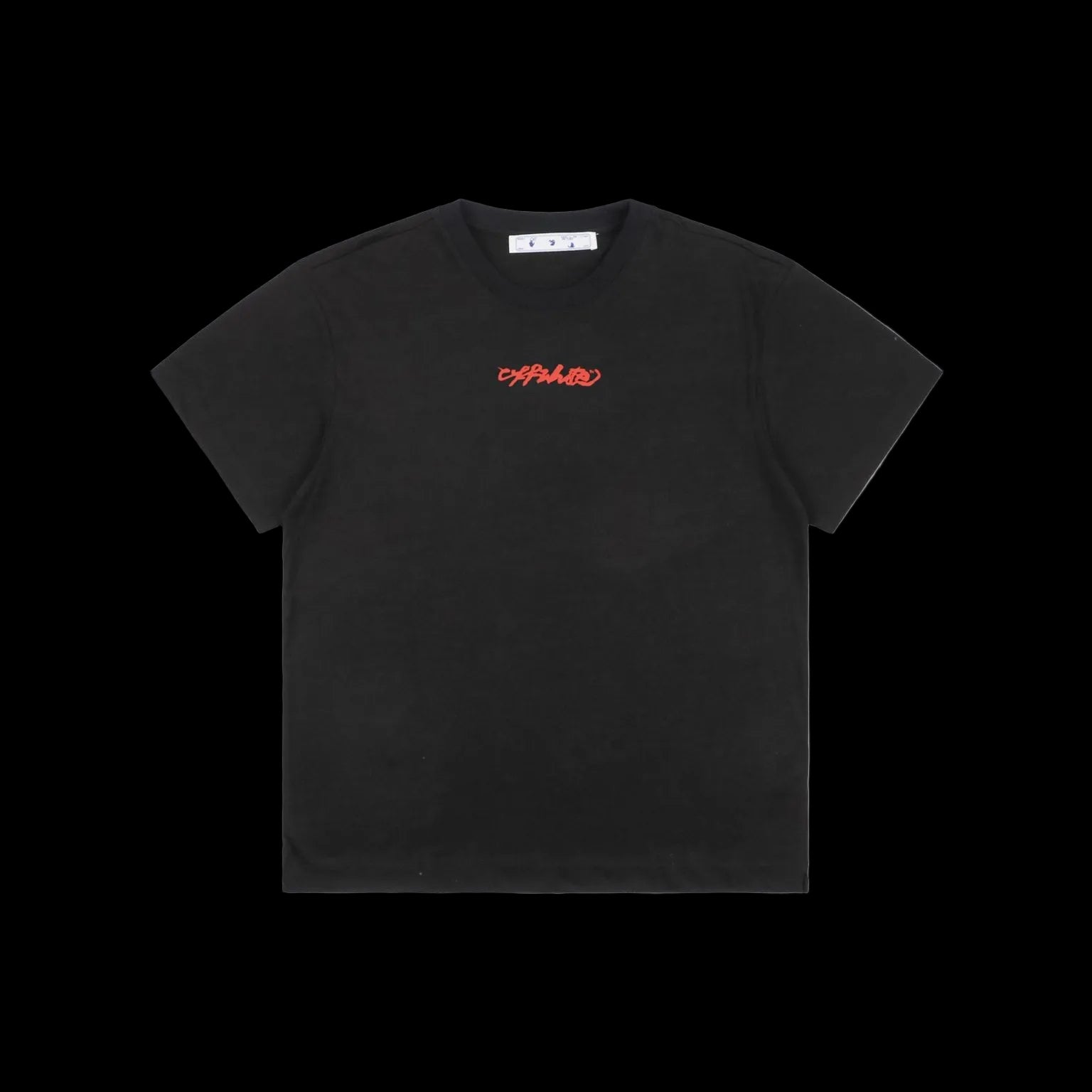 Off-White Arrow On Canvas Short-Sleeve Over Tee 'Black/Multicolor'
