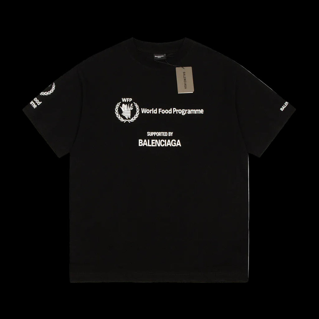 Balenciga WFP "World Food Programme" Black Shirt