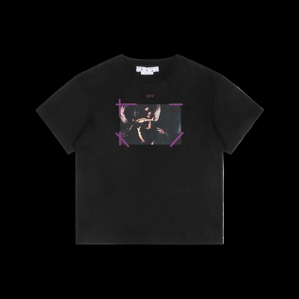 Off-White Arrow Caravaggio Mercy Tee 'Black'