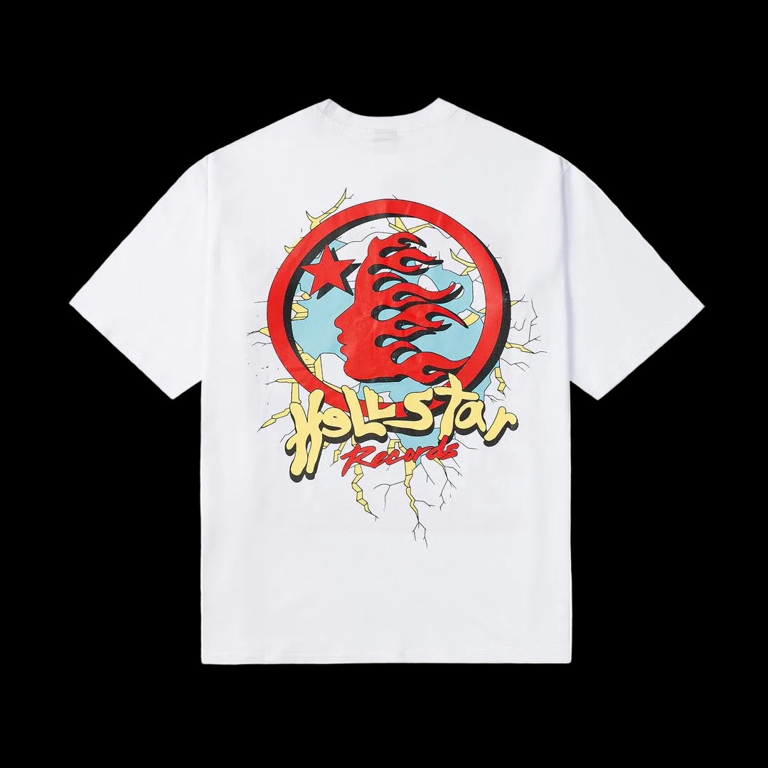 HELLSTAR STUDIOS HEAVEN ON EARTH CREAM TEE