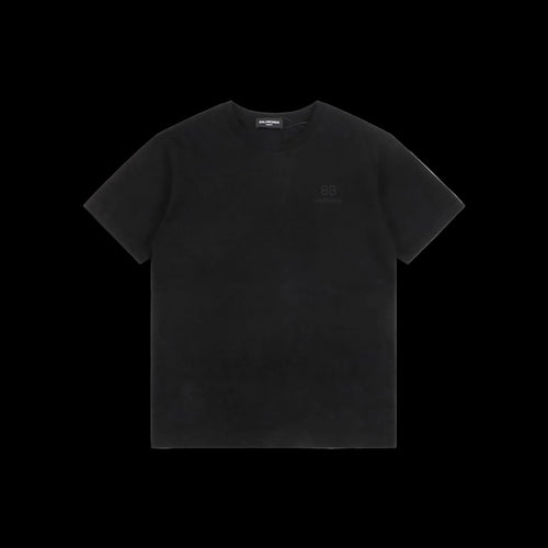 Balenciaga Men's Black and White Shirt