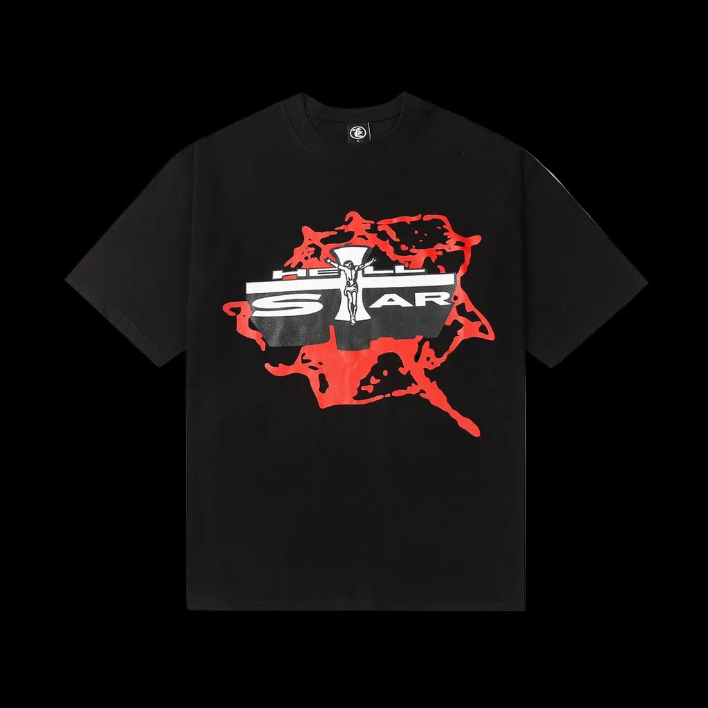 Hellstar Studios Jesus Emblem Tee 'Red'