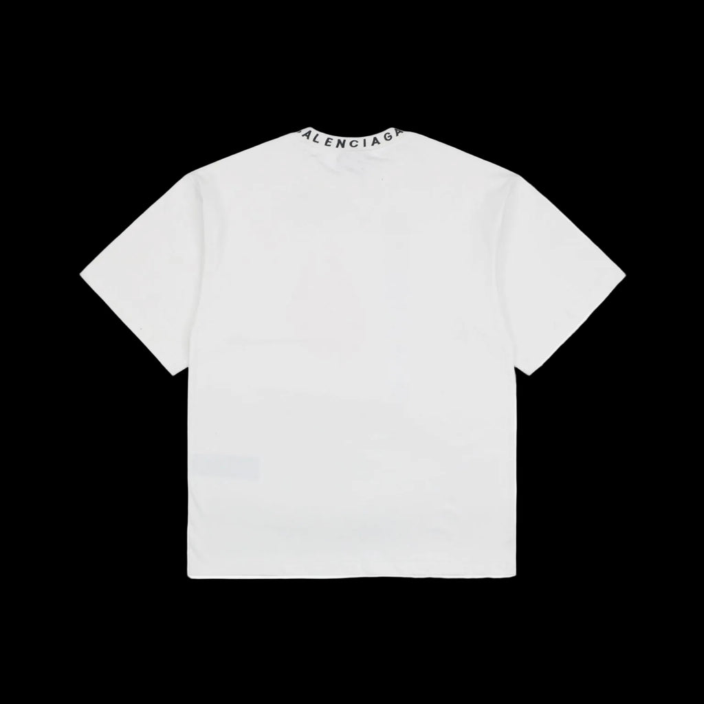 Balenciaga Love Heart Print Short Sleeve T-Shirt