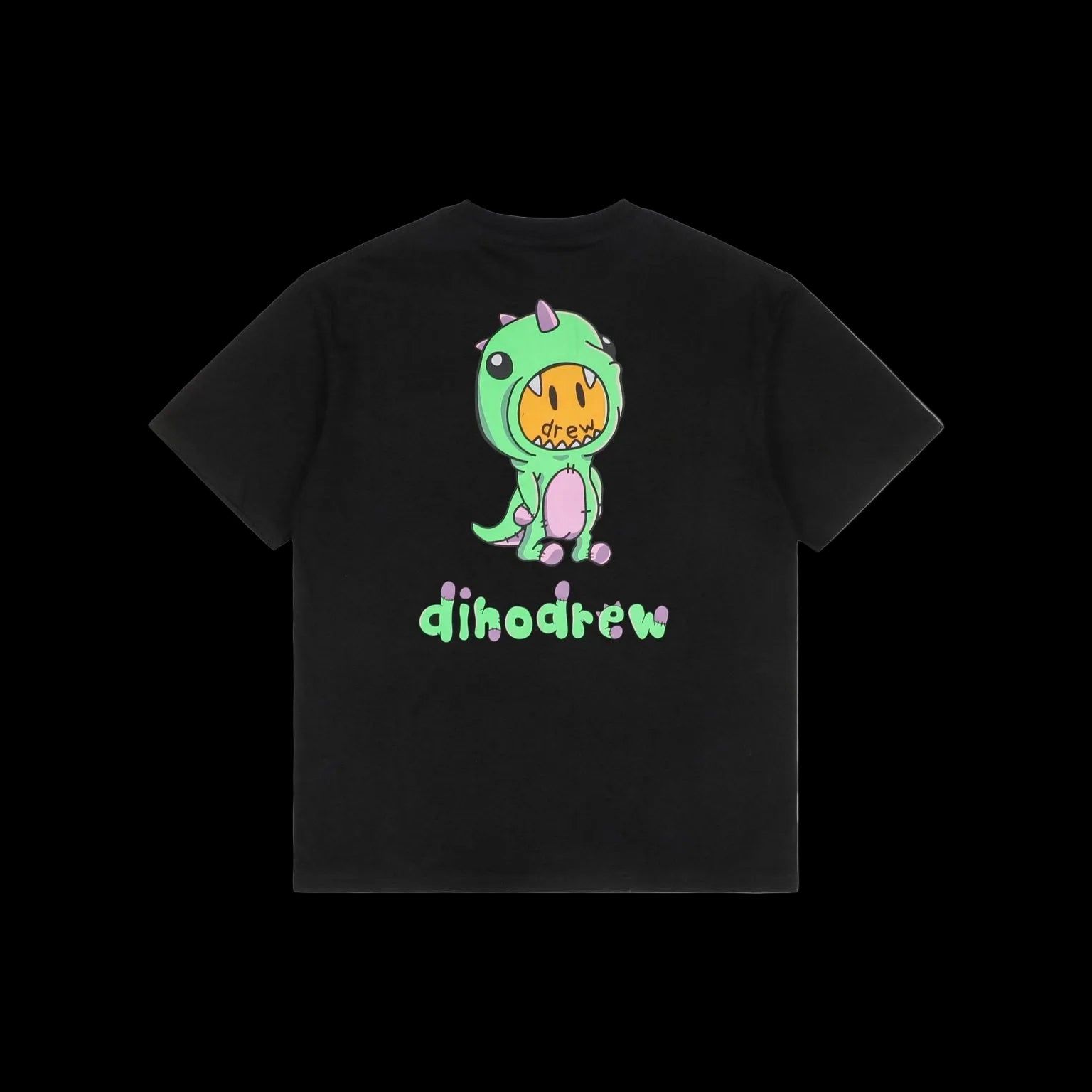 Drew house Dino-drew T-shirt black new