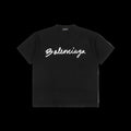 Balenciaga Medium Fit T-Shirt 'Black/White'