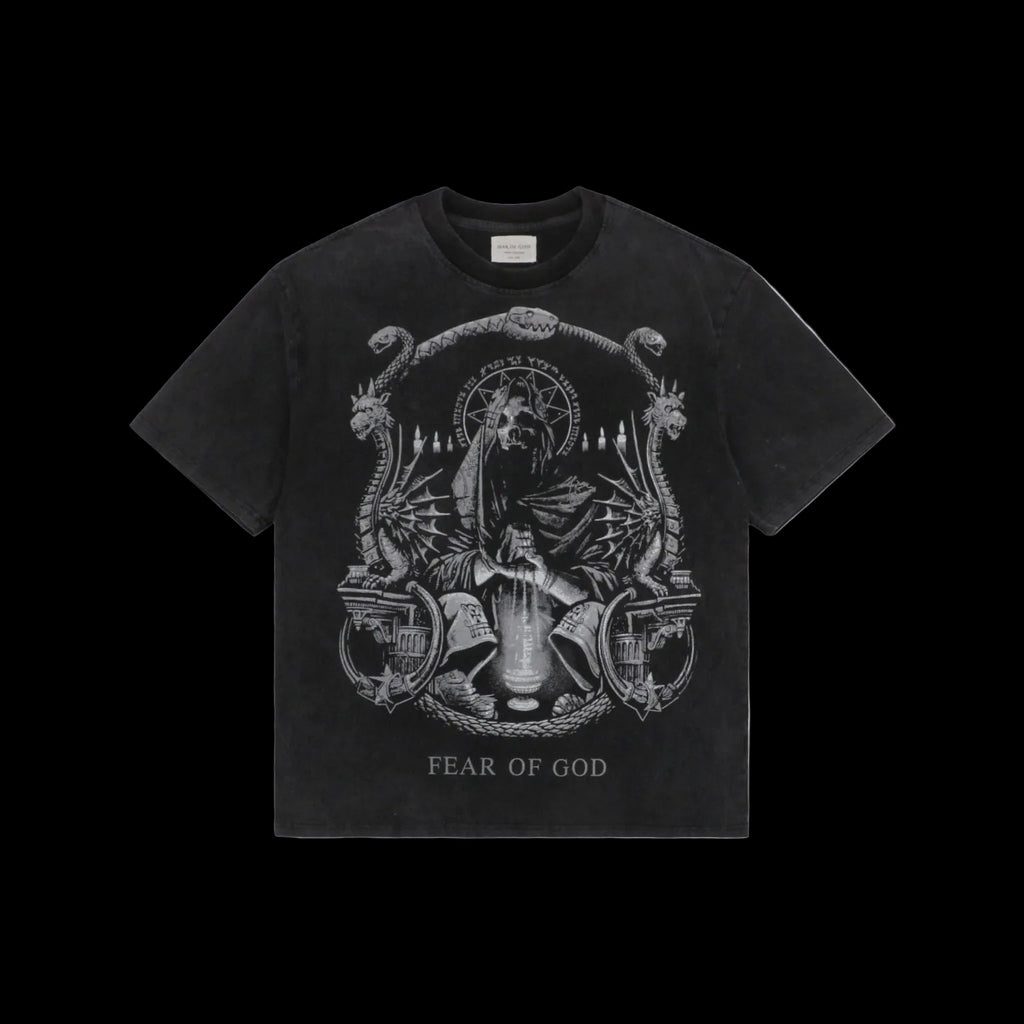 Black Fear of God Old Short Sleeve Tee