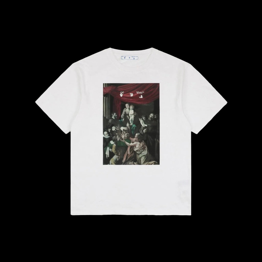 Off-White Caravaggio Painting Short-Sleeve Over Tee 'Black'