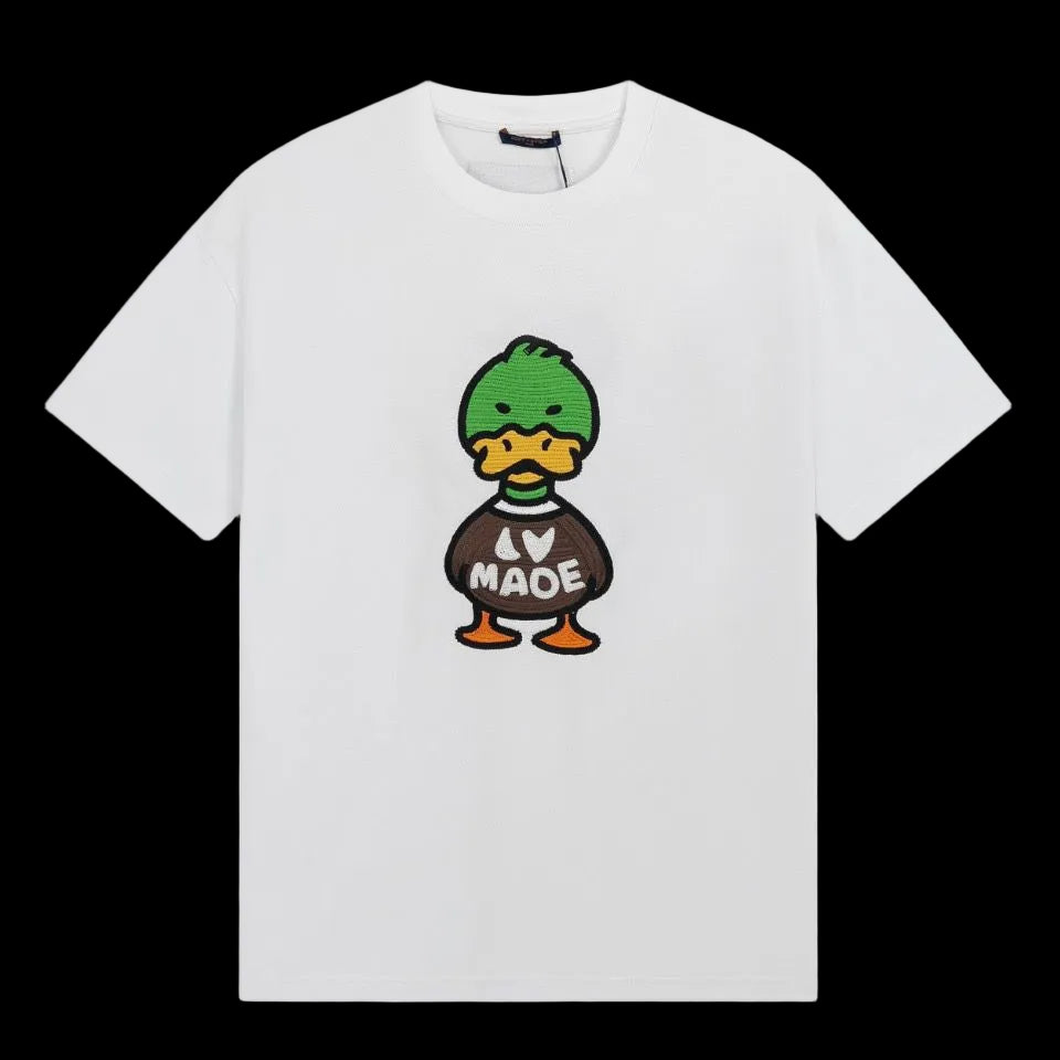 Louis Vuitton Intarsia Jacquard Duck Short Sleeved Crewneck