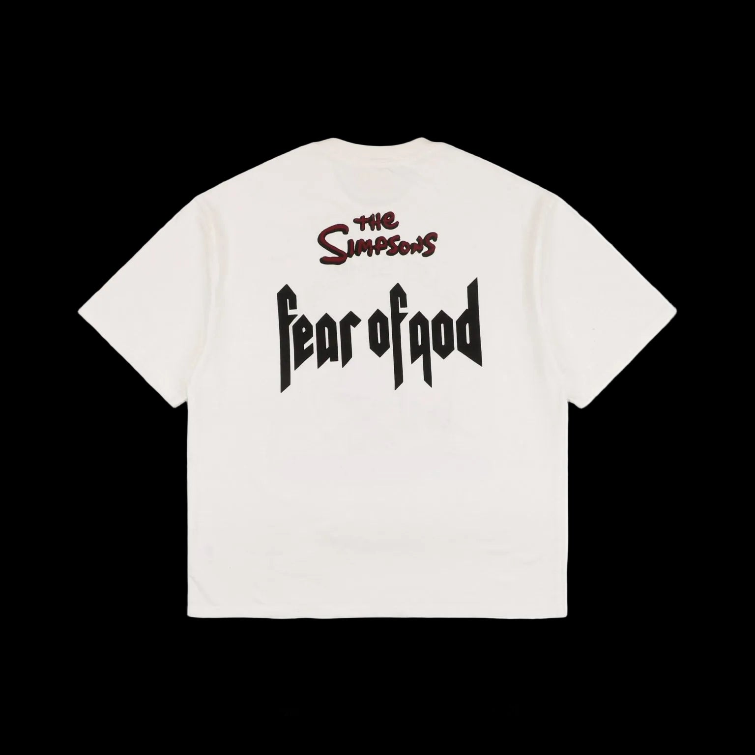 FEAR OF GOD ESSENTIALS X BART SIMPSON SPRING-SUMMER COLLECTION T-SHIRT