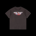This is a t-shirt with black graphic print Gallery Dept.